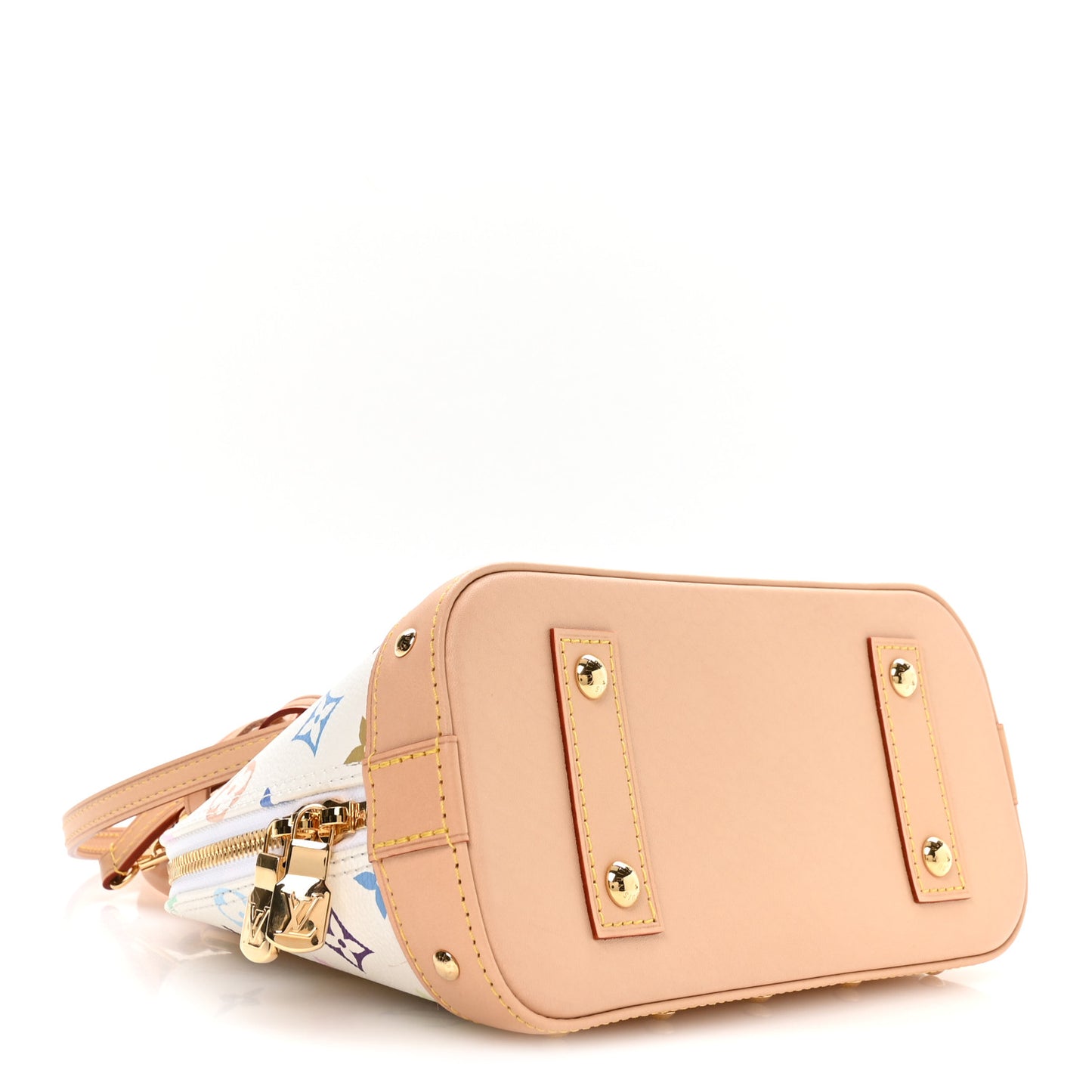 LV x TM Monogram Multicolor Alma BB White