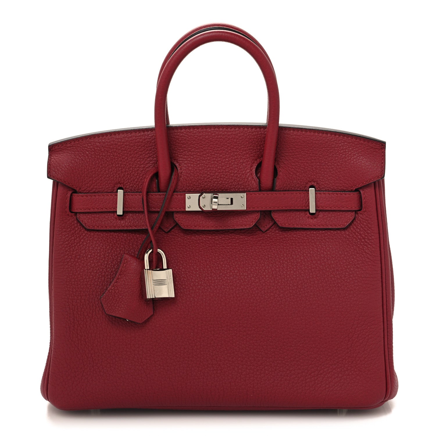 Hermes Togo Birkin 25 Rouge Grenat 1 of 13