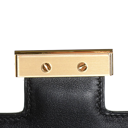 Hermes Veau Sombrero Constance 24 Black 12 of 15