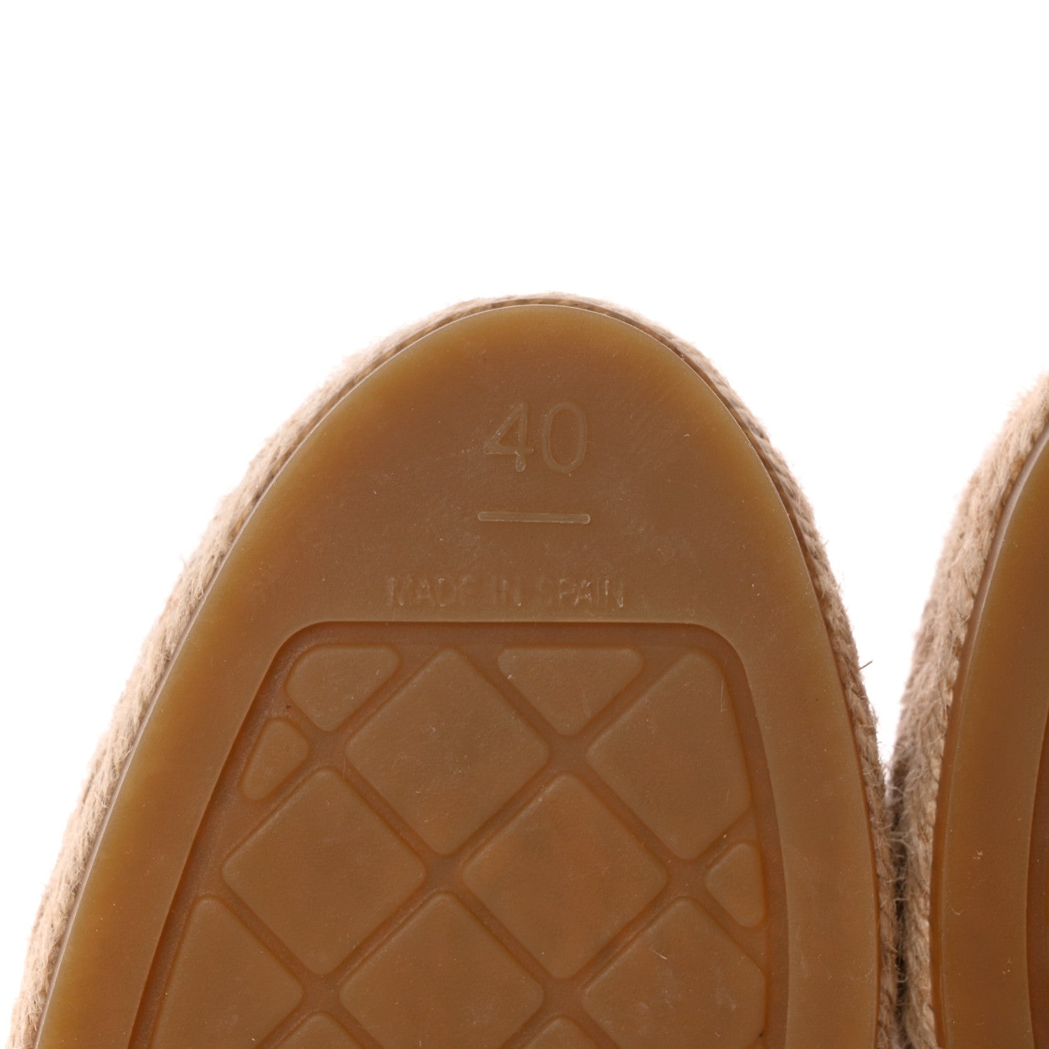 Chanel Laminated Lambskin Grosgrain Embroidered CC Espadrilles 40 Pink Silver Black 7 of 13