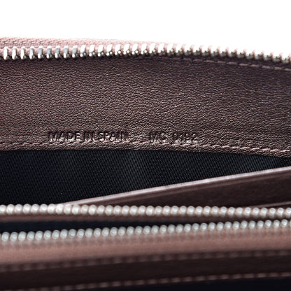 Christian Dior Patent Cannage Zip Around Wallet 7 of 10