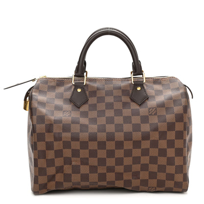 Louis Vuitton Damier Ebene Speedy 30 1 of 7