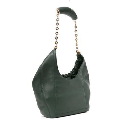 Loewe Mellow Nappa Lambskin Small Squeeze Bag Green 3 of 9