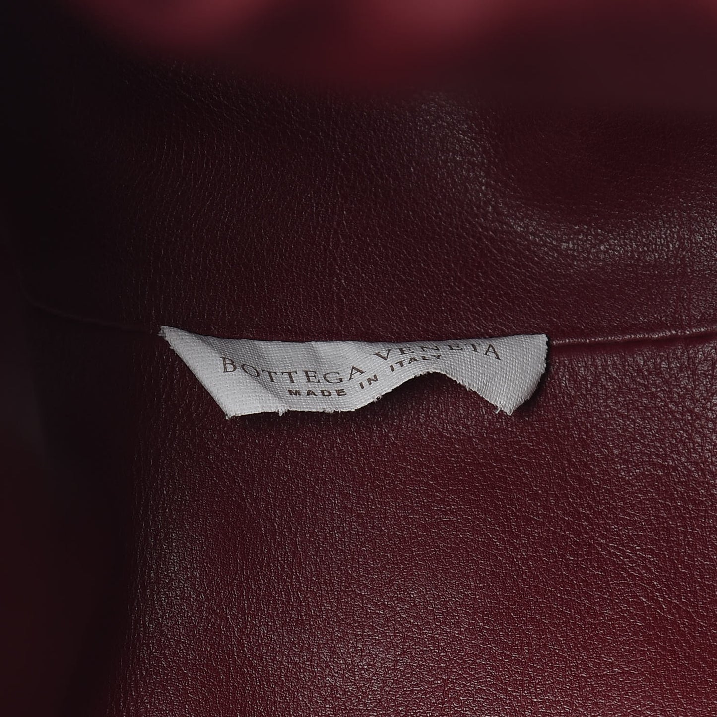 Smooth Butter Calf The Pouch Oversized Clutch Bordeaux