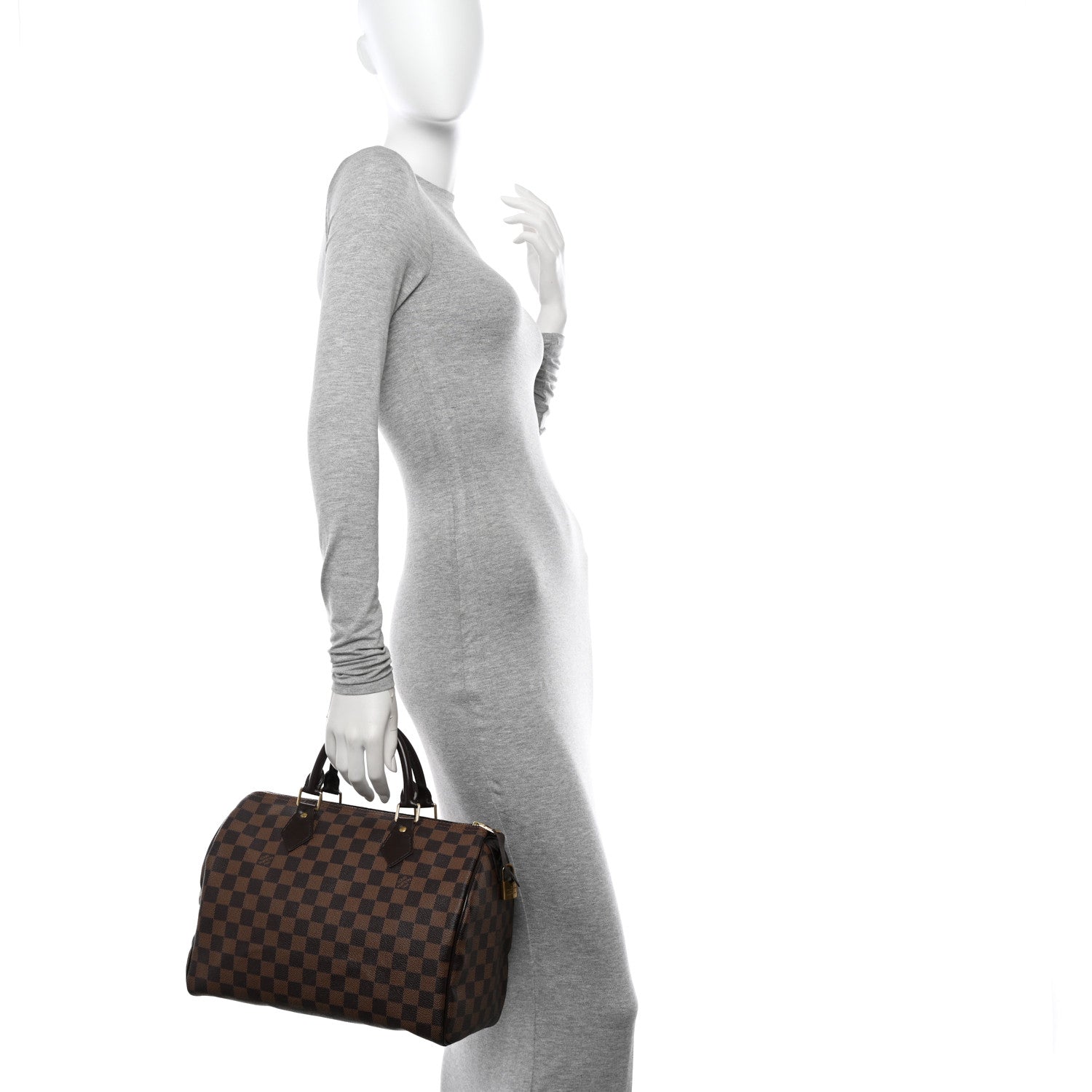 Louis Vuitton Damier Ebene Speedy 30 2 of 12