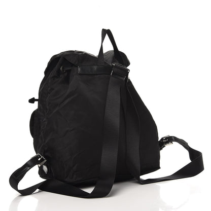 Prada Nylon Vela Medium Backpack Black 3 of 9