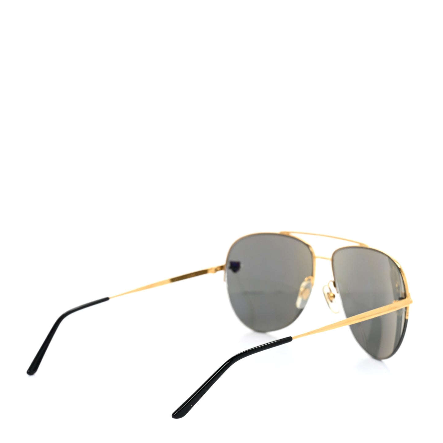Panthere De Cartier Aviator Sunglasses Gold