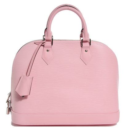 Louis Vuitton Epi Alma PM Rose Ballerine 1 of 8