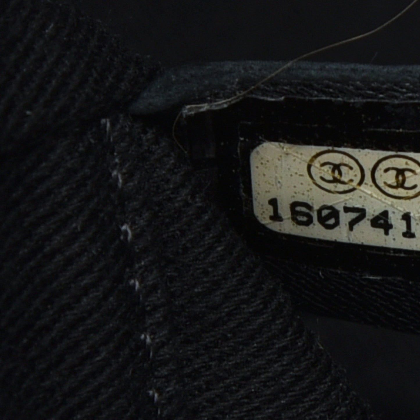 Canvas Mini Deauville Tote Dark Grey