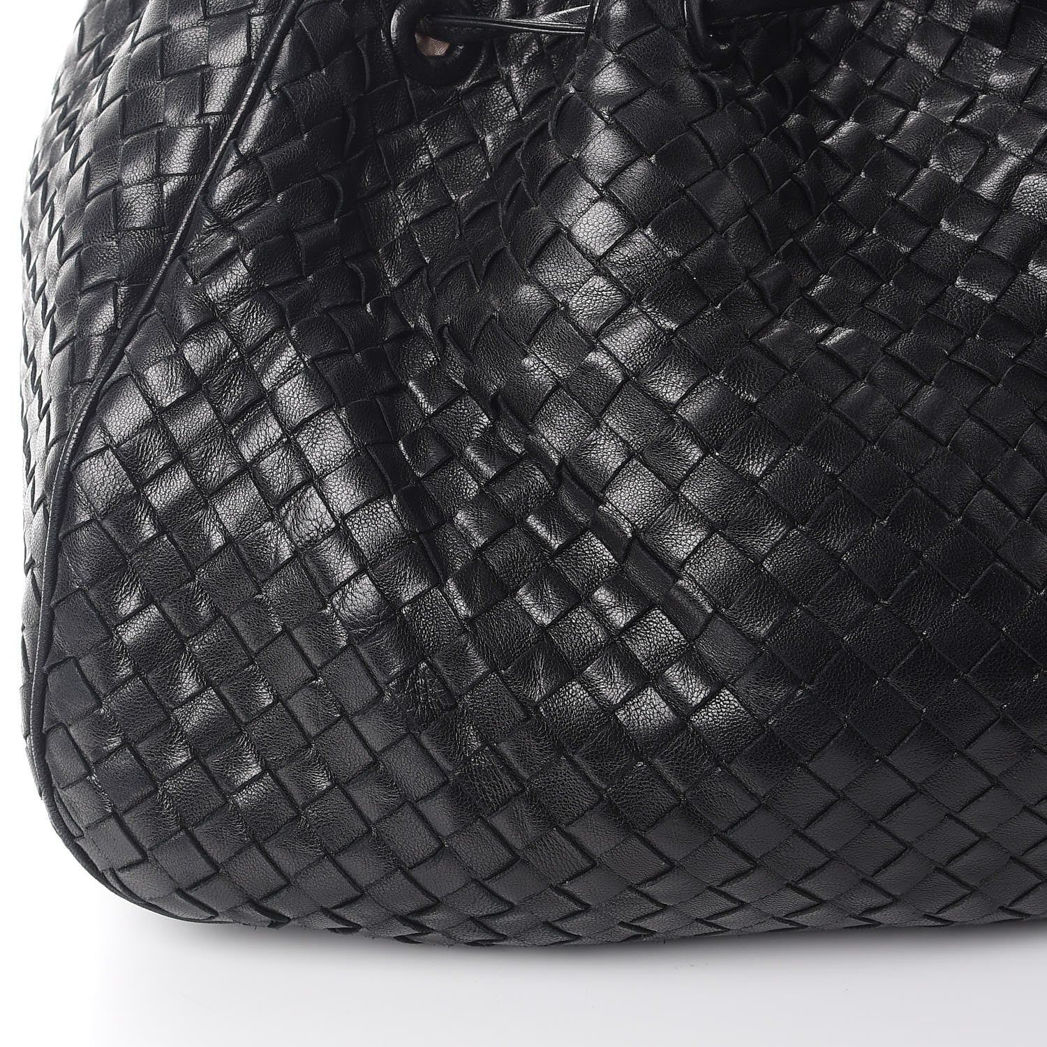 Bottega Veneta Nappa Intrecciato Drawstring Hobo Bag Nero Black 18 of 19