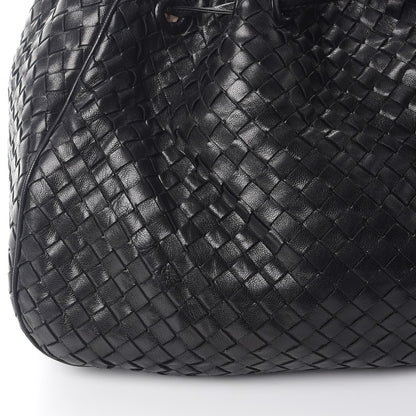 Bottega Veneta Nappa Intrecciato Drawstring Hobo Bag Nero Black 18 of 19