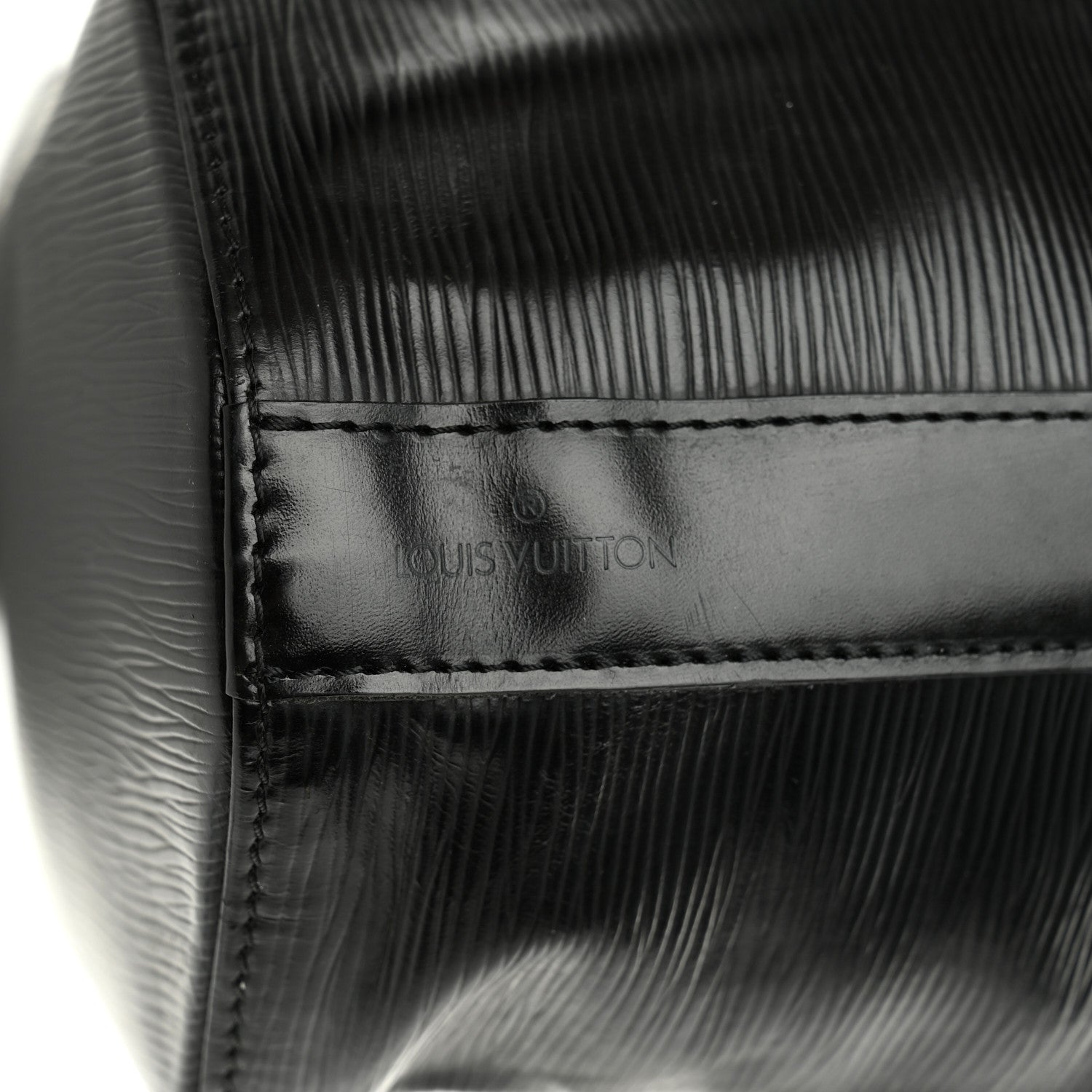 Louis Vuitton Epi Sac D'epaule Black 7 of 18