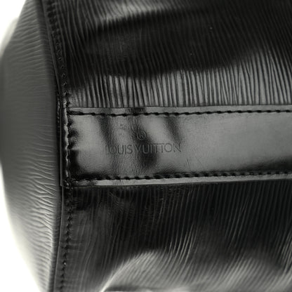Louis Vuitton Epi Sac D'epaule Black 7 of 18