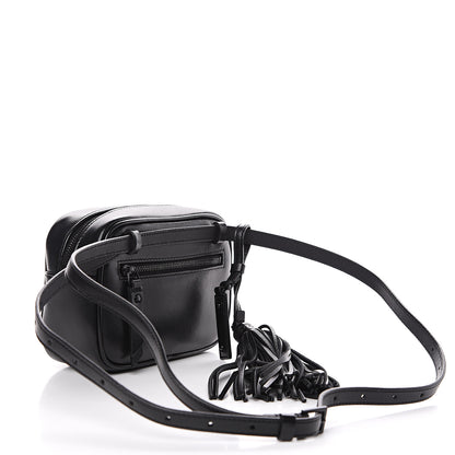 Saint Laurent Calfskin Matelasse Monogram Lou Belt Bag Black 2 of 8