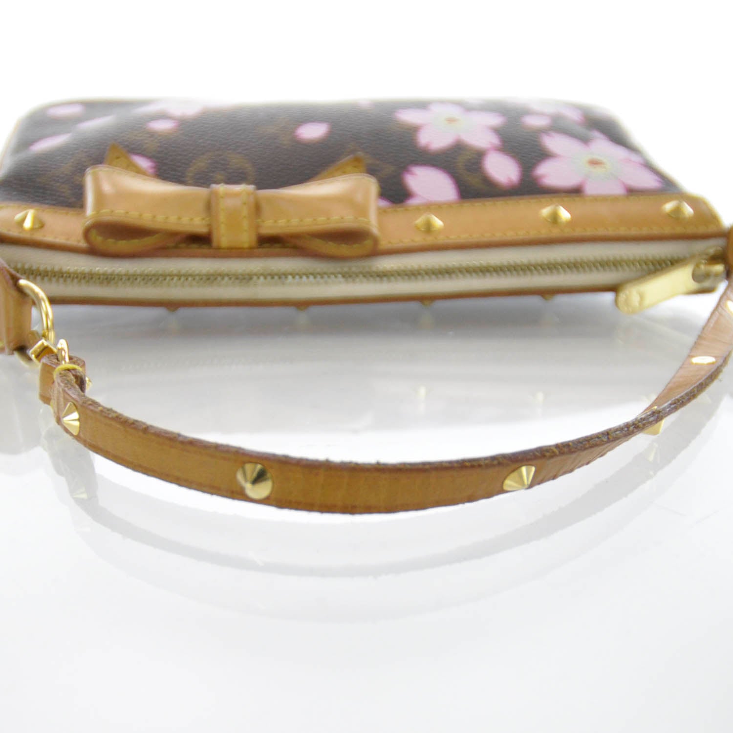 Louis Vuitton Monogram Cherry Blossom Pochette Accessories Brown 5 of 8
