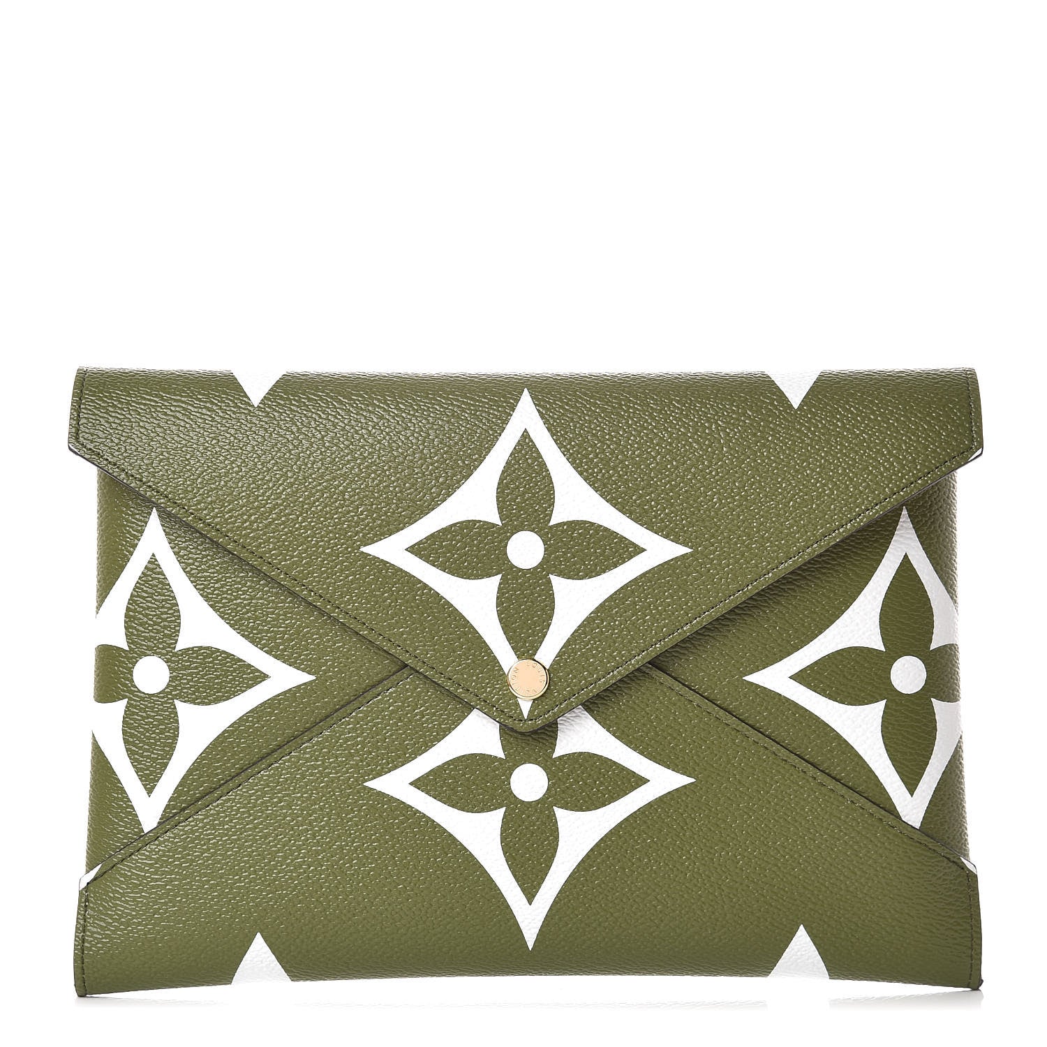 Louis Vuitton Monogram Giant Large Kirigami Pochette Kaki 1 of 8