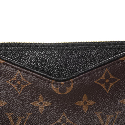 Louis Vuitton Monogram Pallas Clutch Black 5 of 9