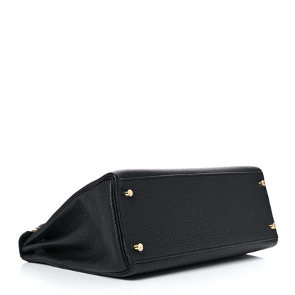 Hermes Togo Kelly Retourne 32 Black 5 of 35