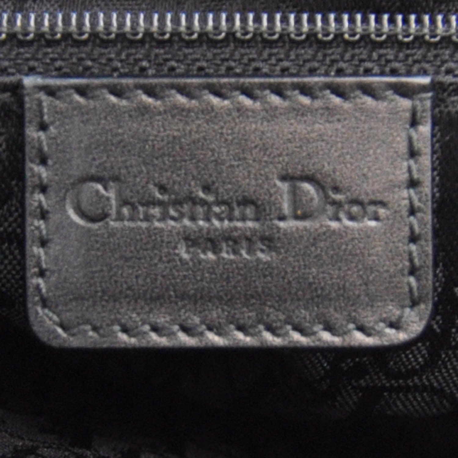Christian Dior Leather Street Chic Bag Black 8 of 11