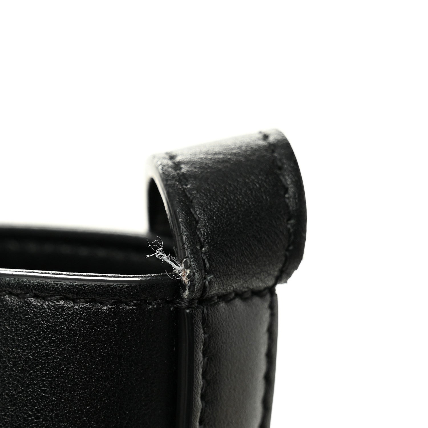 Celine Smooth Calfskin Small Cuir Triomphe Bucket Bag Black 10 of 12