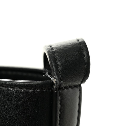 Celine Smooth Calfskin Small Cuir Triomphe Bucket Bag Black 10 of 12