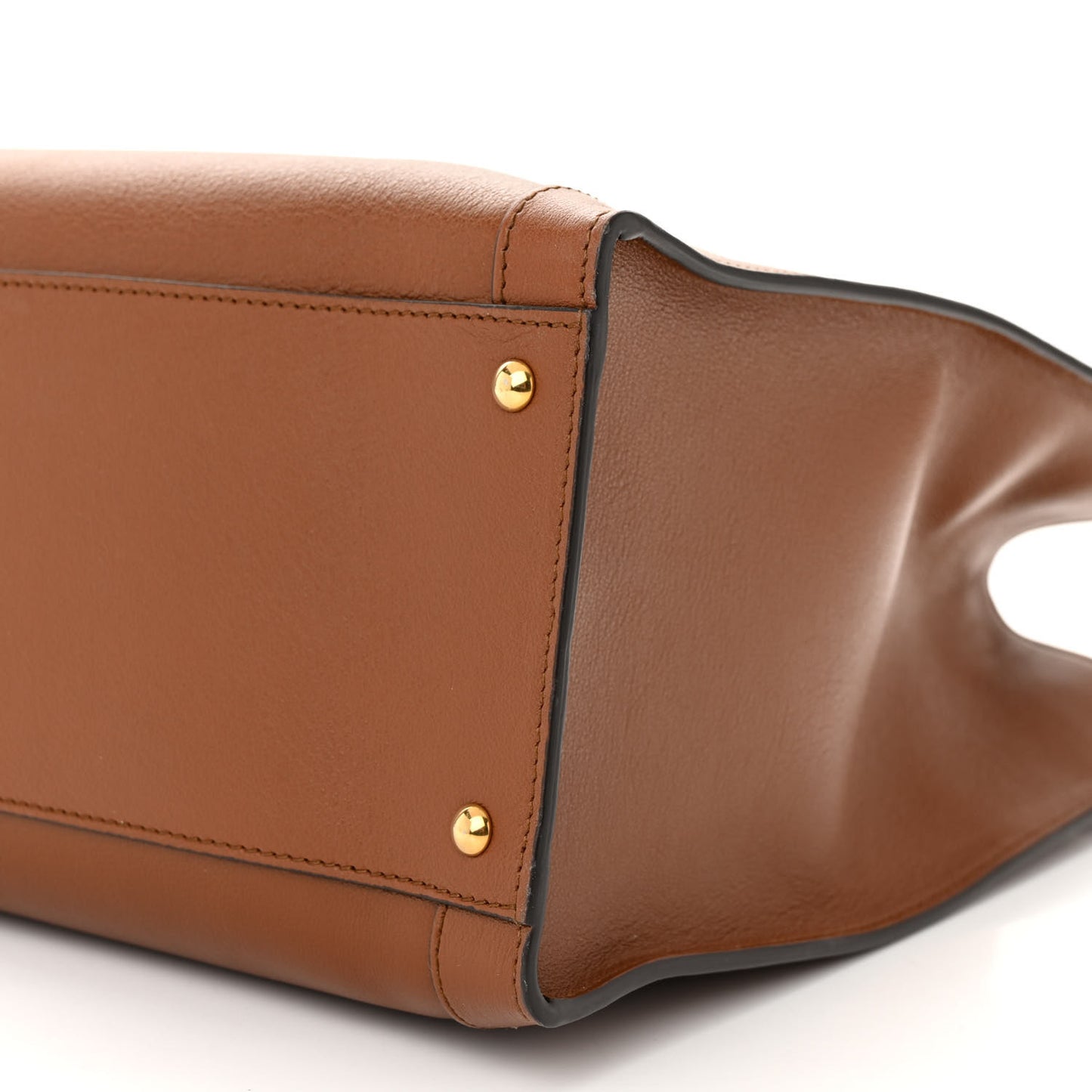 Wonka Grain Calfskin Medium Diana Tote Bag Cuir Yellow Fluo