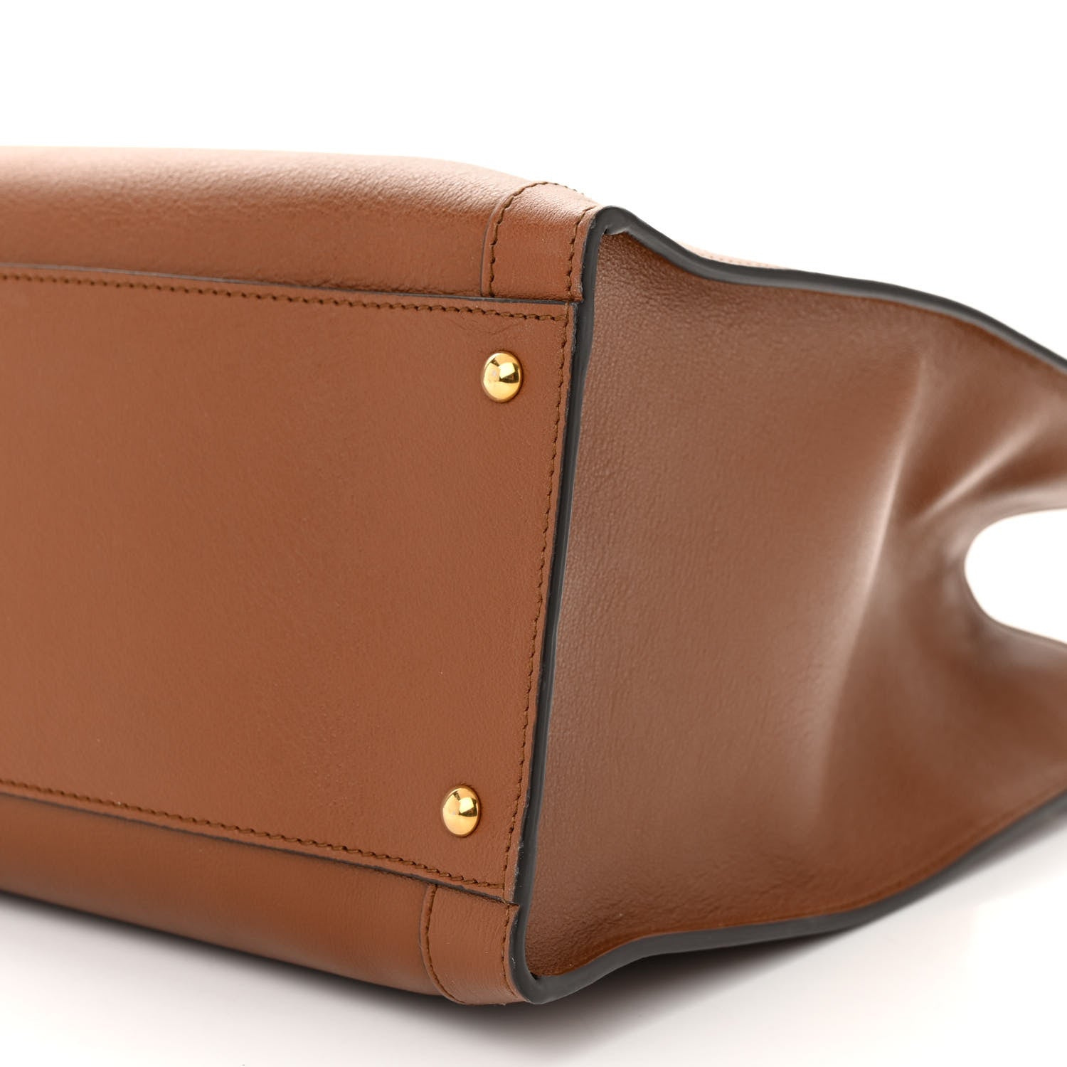 Gucci Wonka Grain Calfskin Medium Diana Tote Bag Cuir Yellow Fluo 10 of 11