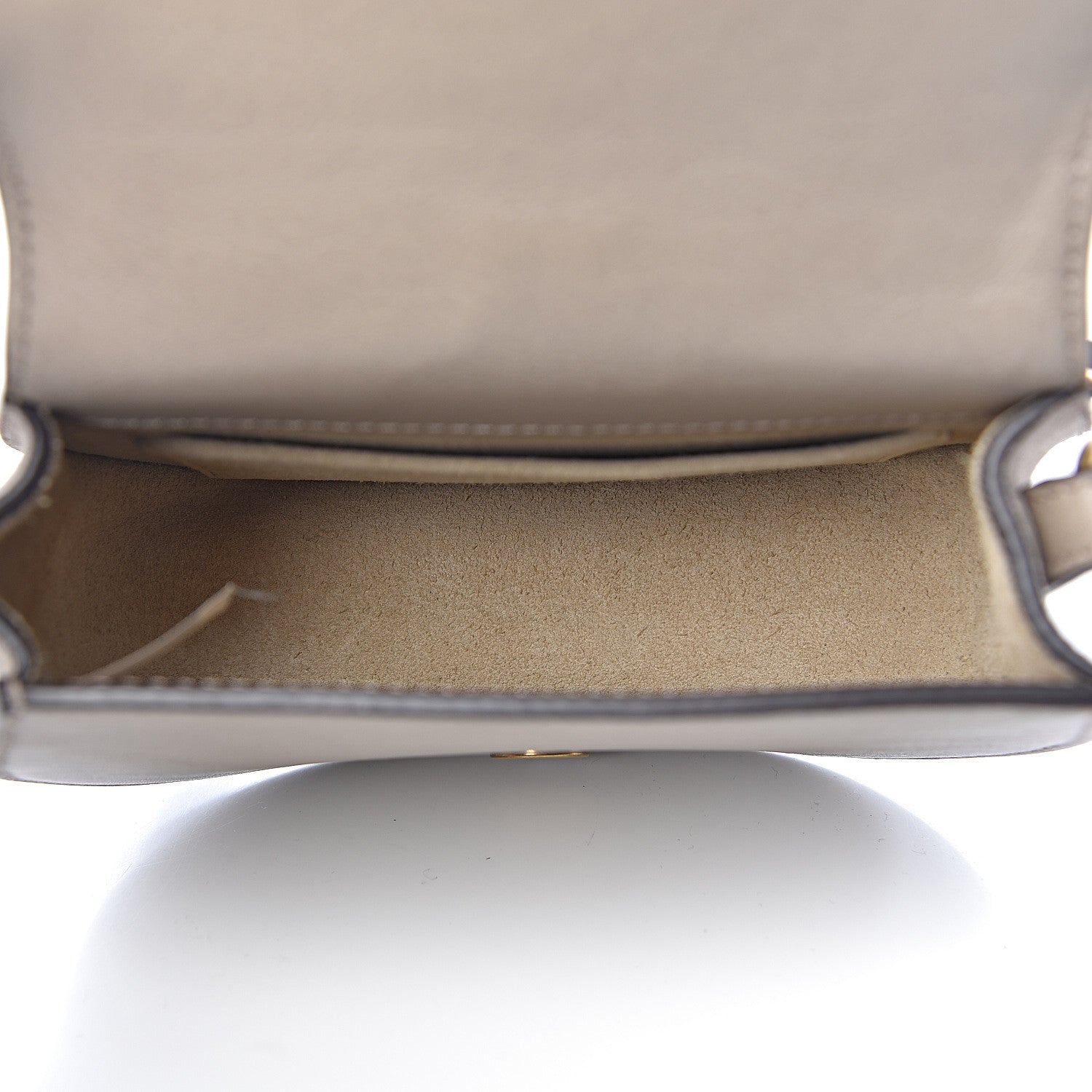 Chloe Calfskin Suede Small Nile Bracelet Bag Motty Grey 5 of 9
