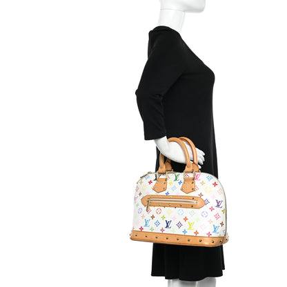 Louis Vuitton Monogram Multicolor Alma White 2 of 11