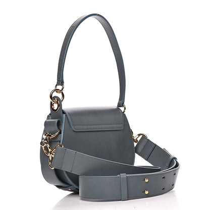 Chloe Calfskin Small Tess Bag Cloudy Blue 3 of 10
