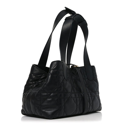 Christian Dior Calfskin Macrocannage Small Toujours Black 4 of 11