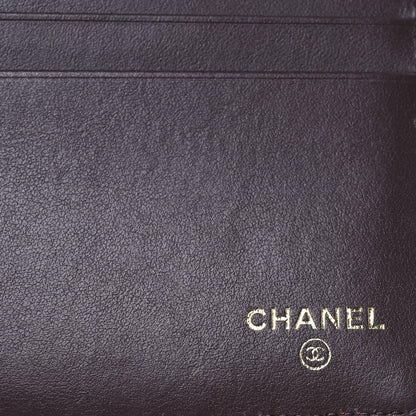 Chanel Caviar Quilted Long Zip Wallet Black 6 of 8