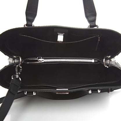 MCM Visetos Large Essential Tote Black 5 of 10
