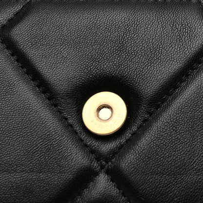 Chanel Lambskin Quilted Chanel 19 Wallet On Chain WOC Black 12 of 15