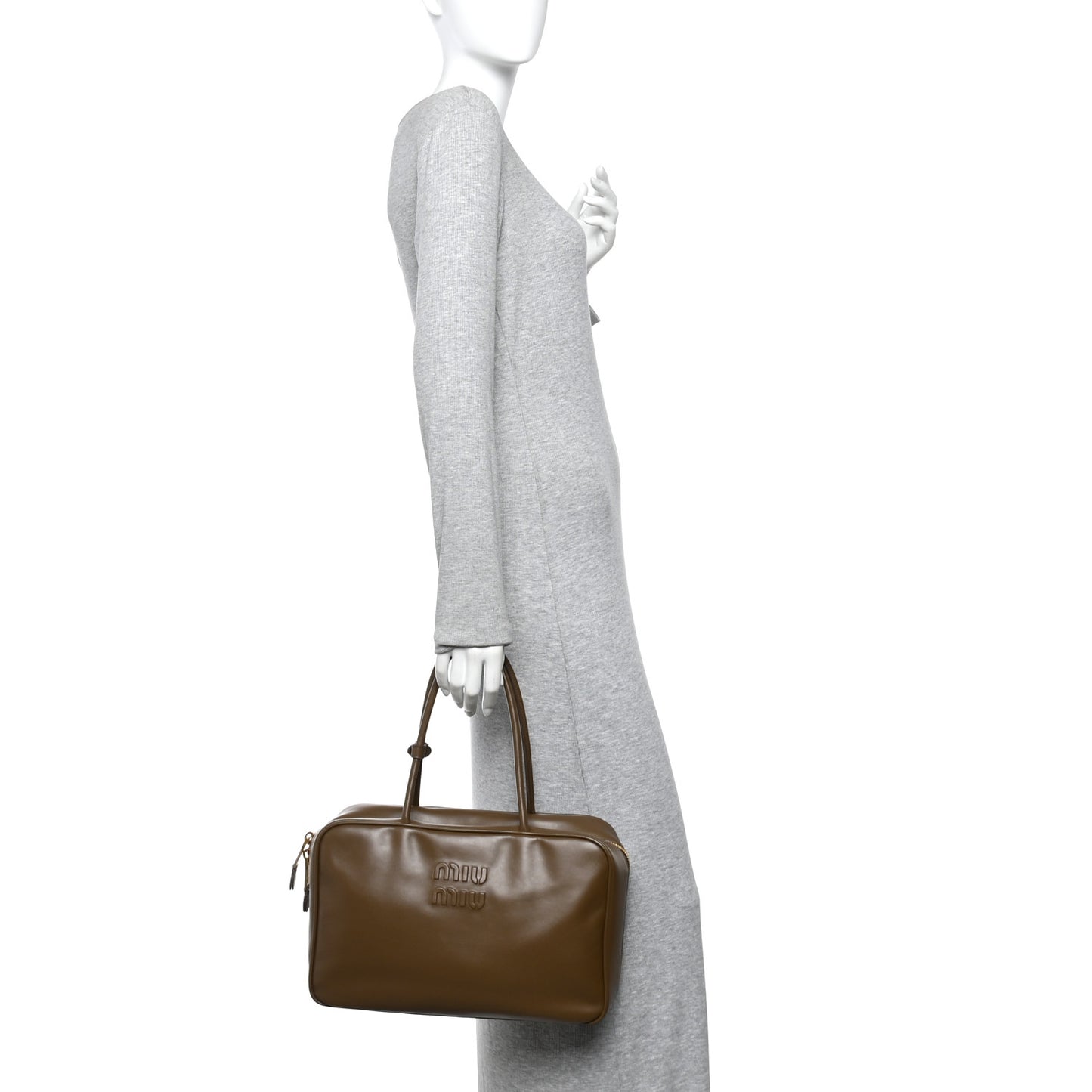 Soft Calf Softy Large Beau Top Handle Bag Tundra