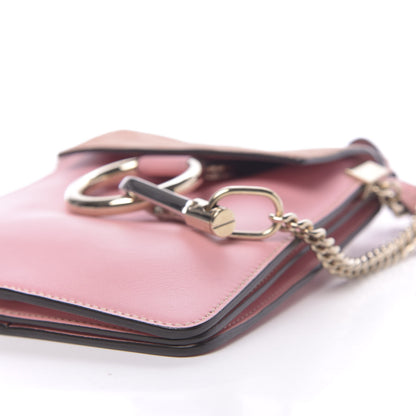 Chloe Suede Calfskin Mini Faye Bracelet Bag Washed Pink 8 of 11