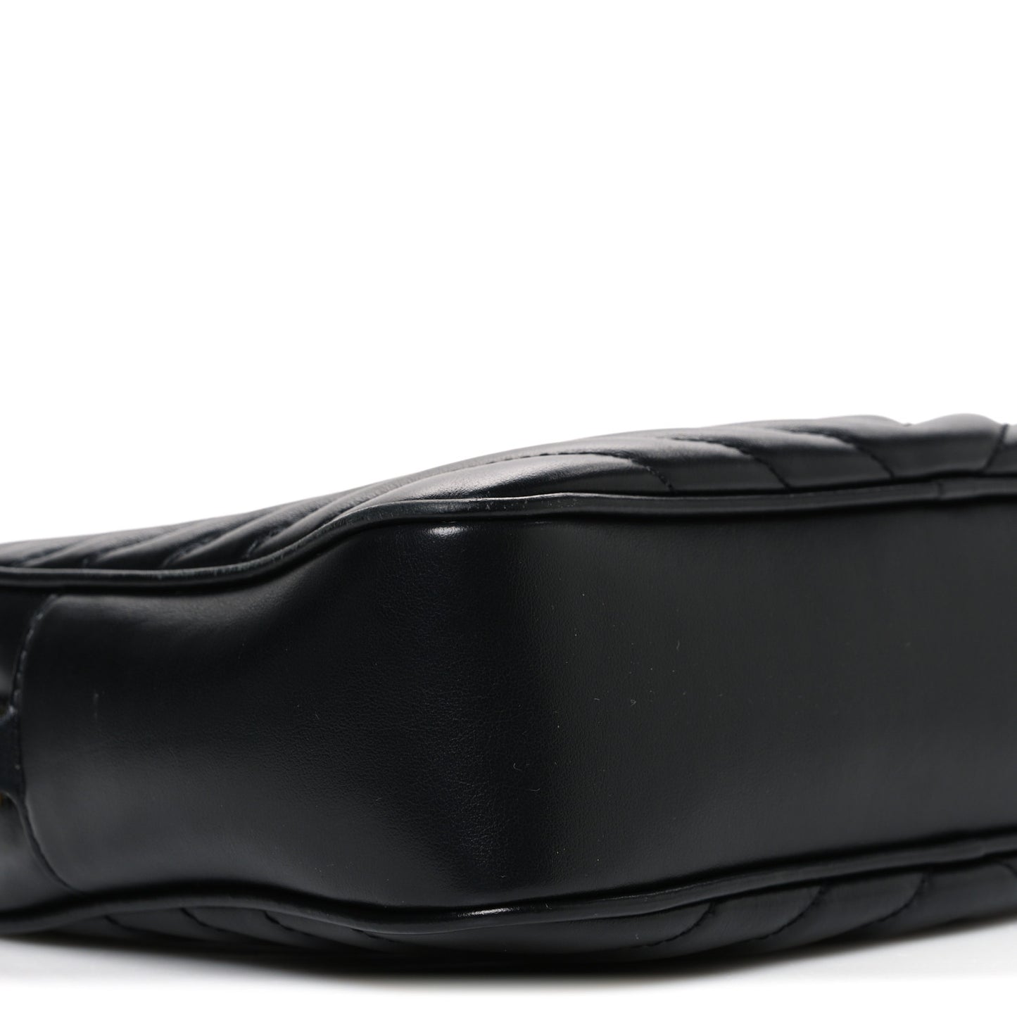 Calfskin Matelasse Monogram Lou Camera Bag Black