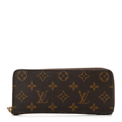 Louis Vuitton Monogram Clemence Wallet Fuchsia 1 of 9