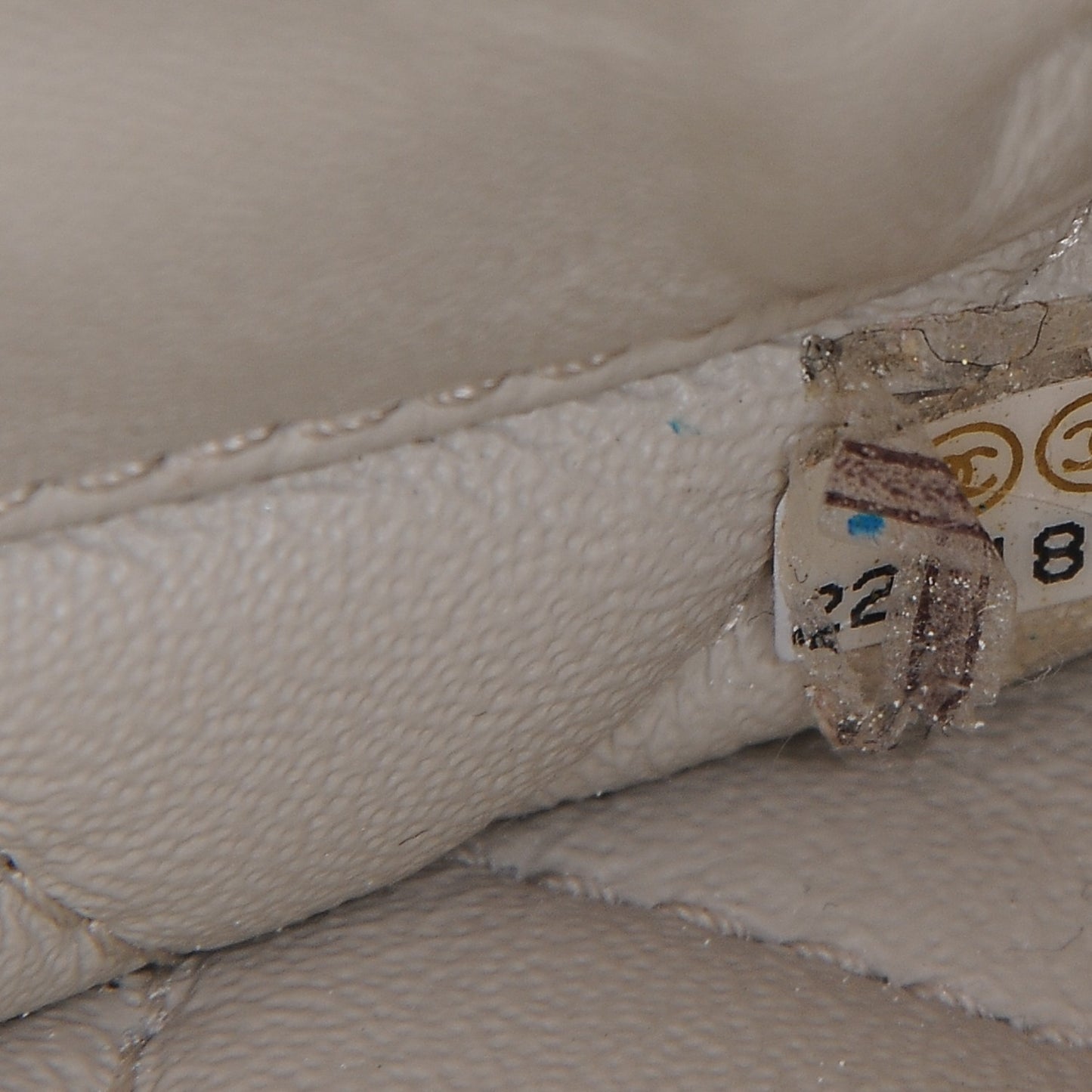 Calfskin Stitched Urban Luxury Top Handle Bag Ivory