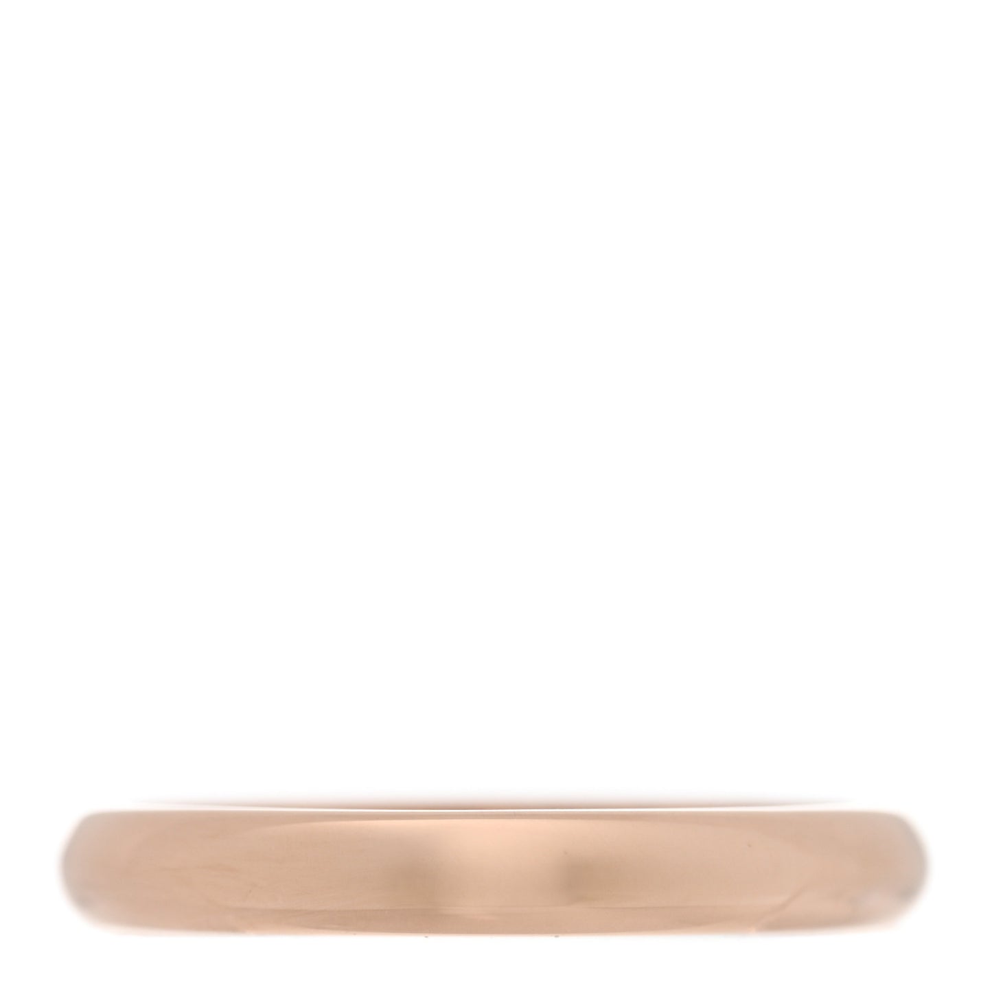 18K Pink Gold Diamond 2.6mm 1895 Wedding Band Ring 48 4.5