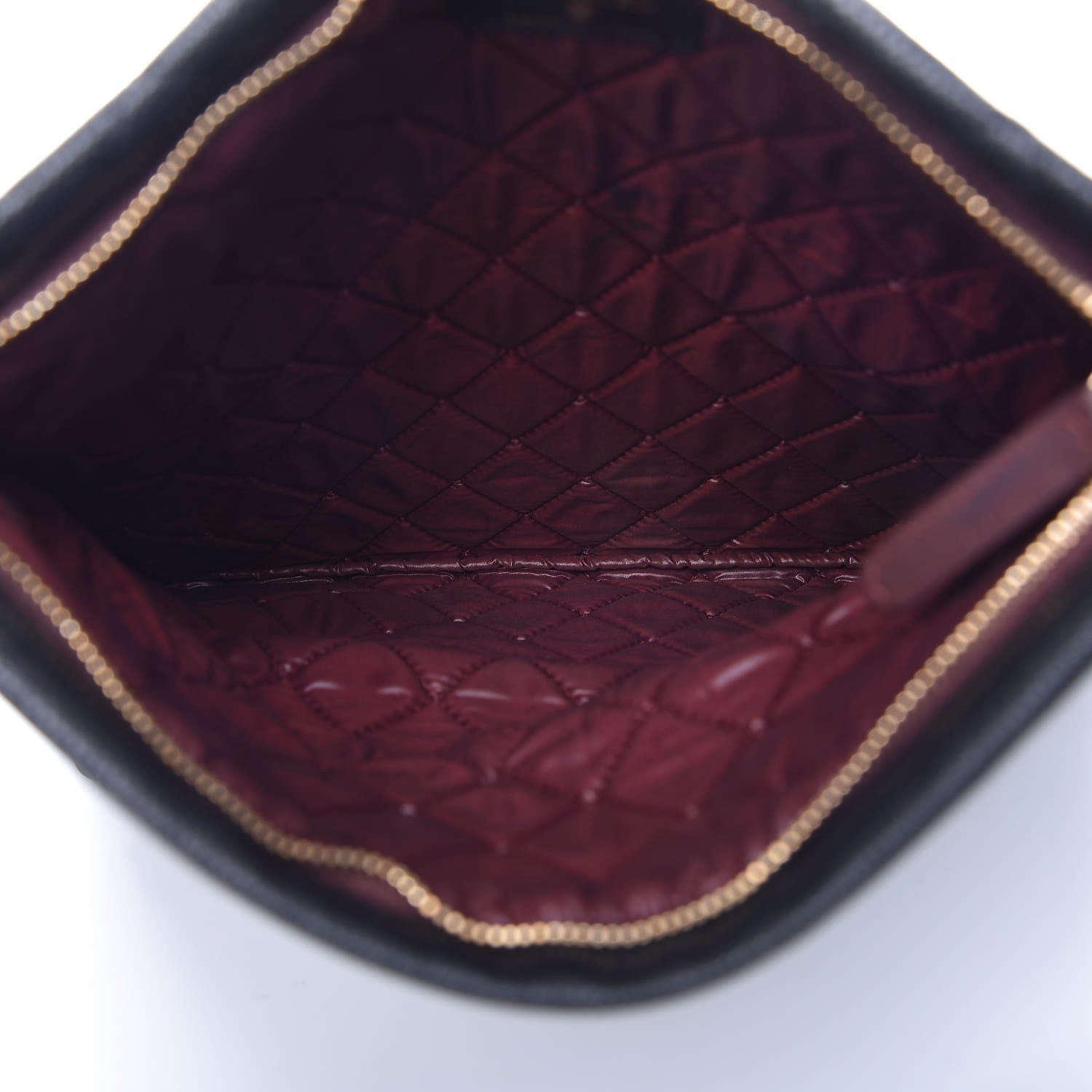 Chanel Caviar Quilted CC Beauty Clutch Black 5 of 9