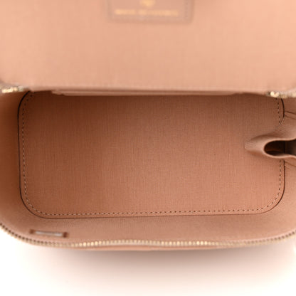 Chanel Lambskin Quilted Small Top Handle Vanity Case With Chain Beige 5 of 10