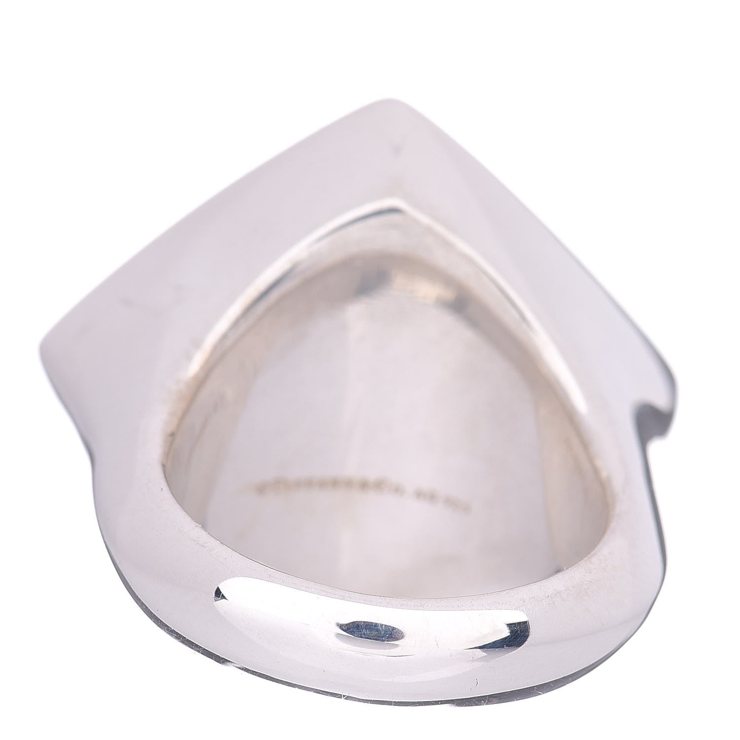 Tiffany Sterling Silver Out of Retirement Pyramid Ring 55 7.25 4 of 5
