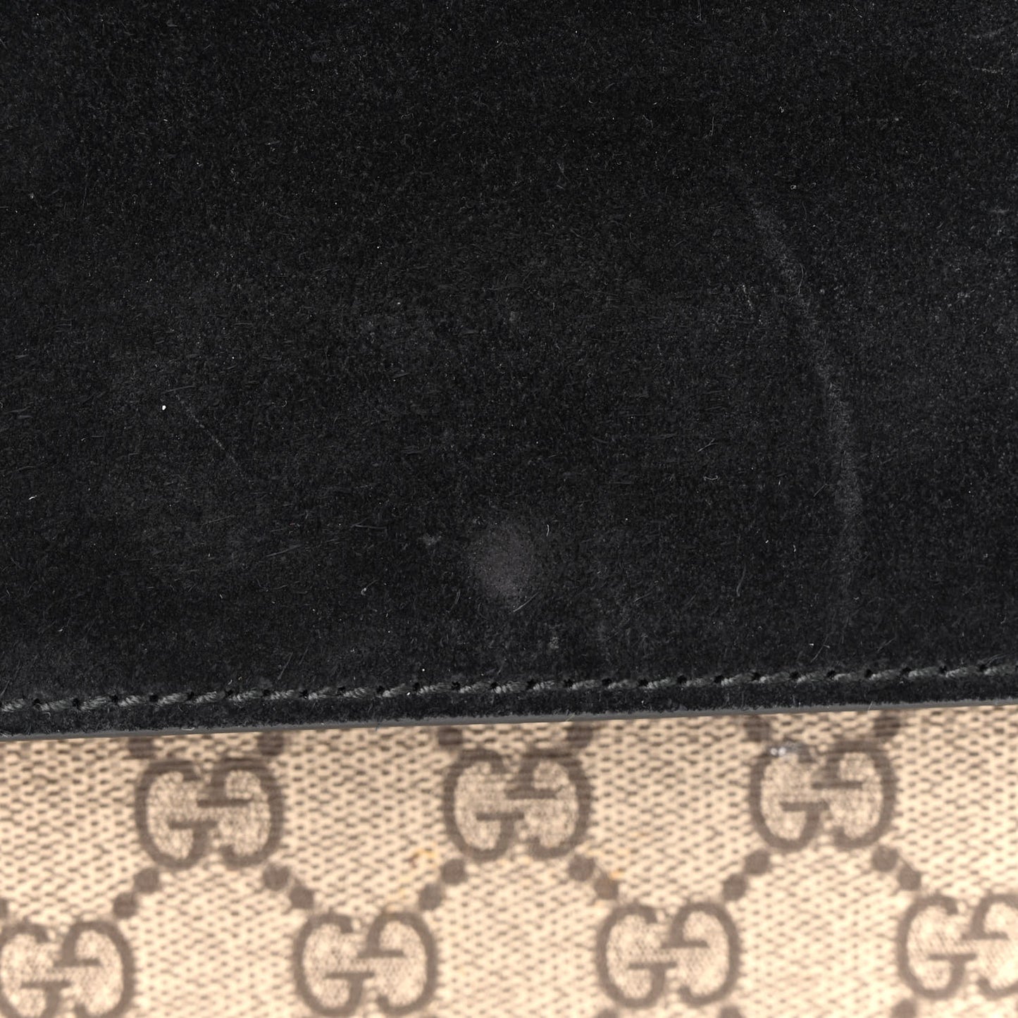 GG Supreme Monogram Small Dionysus Shoulder Bag Black