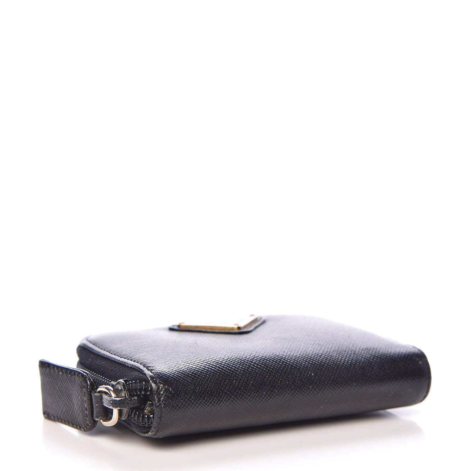 Prada Saffiano Coin Purse Black 4 of 9