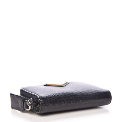 Prada Saffiano Coin Purse Black 4 of 9