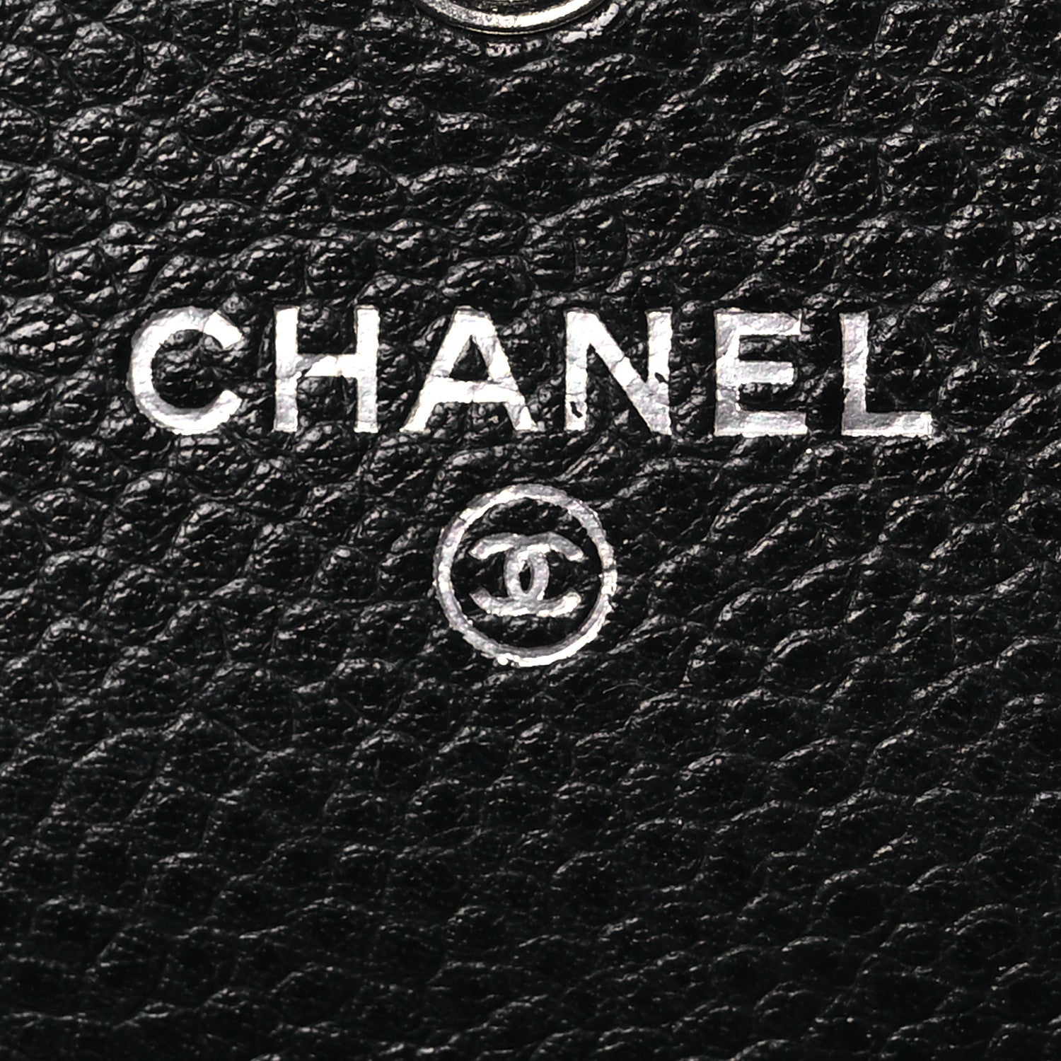 Chanel Caviar Quilted Large Gusset Flap Wallet Black 6 of 10