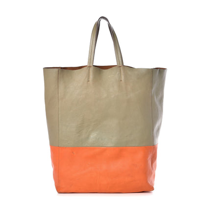 Celine Lambskin Bi-Cabas Fluo Peach 1 of 14