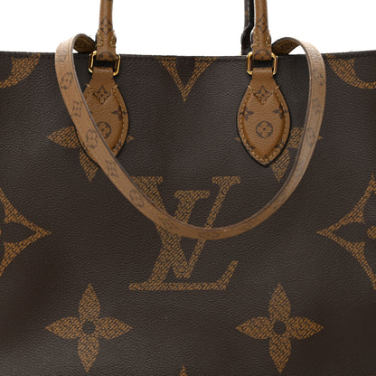 Louis Vuitton Reverse Monogram Giant Onthego MM 8 of 22