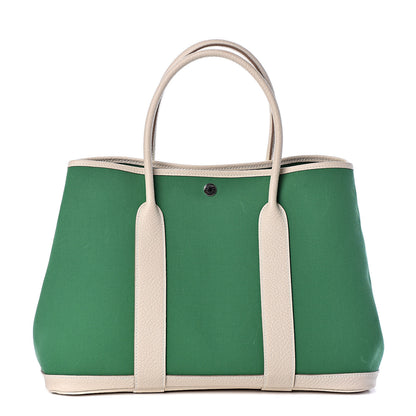 Hermes Toile Officier Negonda Garden Party 36 Cactus Craie 1 of 9
